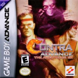 Contra Advance: The Alien Wars EX cover art