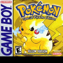 Pokémon Yellow cover art