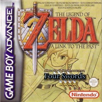 The Legend of Zelda: A Link to the Past & Four Swords cover art